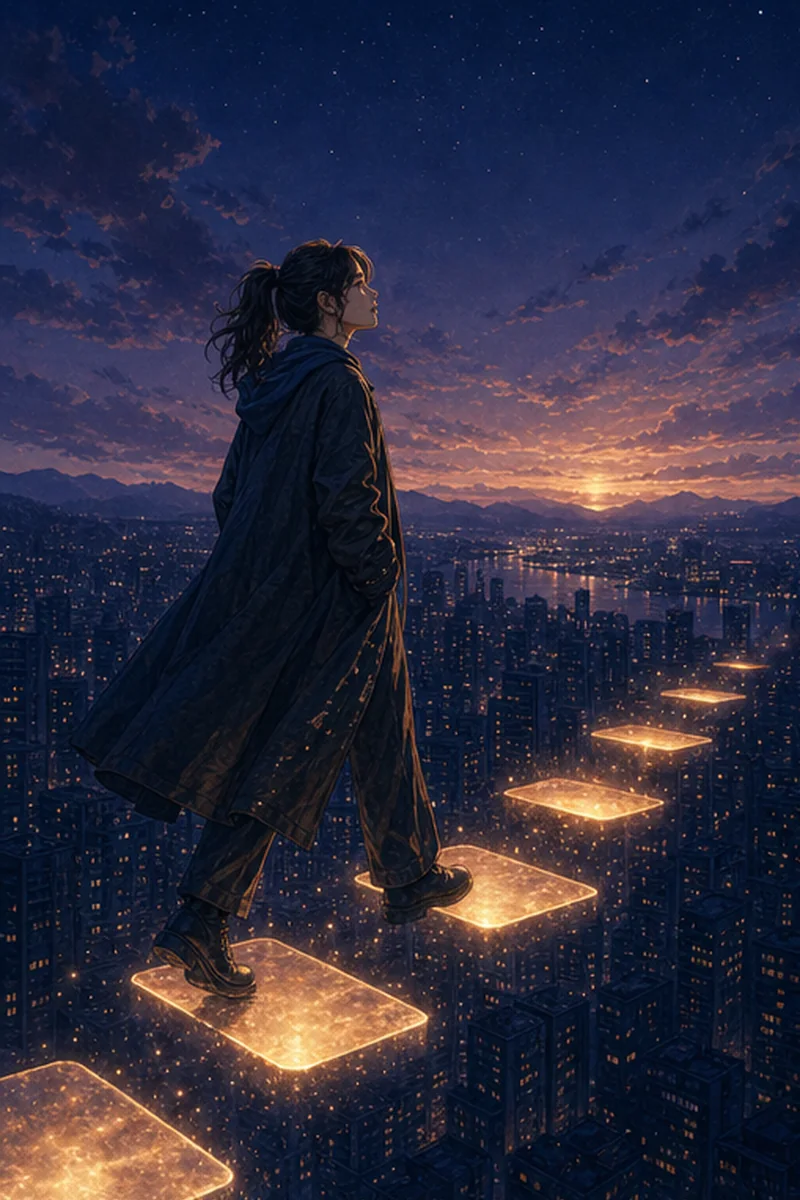 로마서 1:17 말씀 일러스트